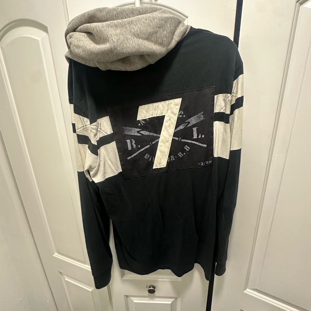Men's polo jacket size large